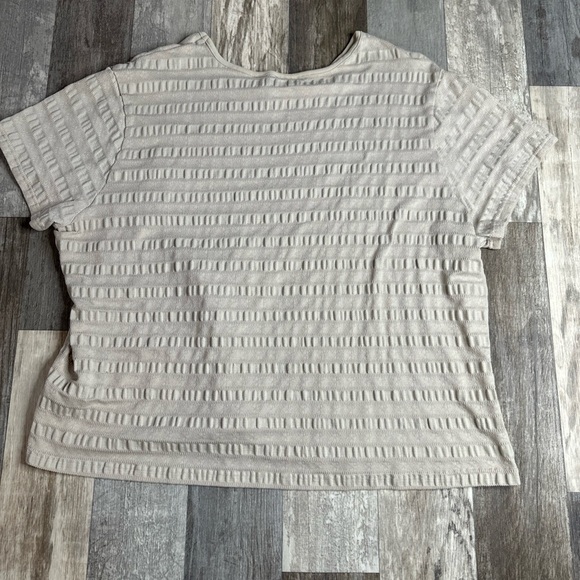 Basic Editions, Womens 3X, Tan Blouse - Picture 1 of 5